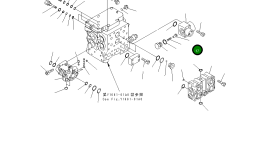 Обратный клапан TM3513-290 Komatsu