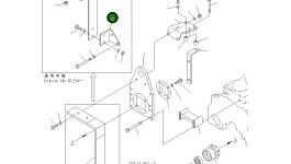 Кронштейн 6151-62-4950 Komatsu