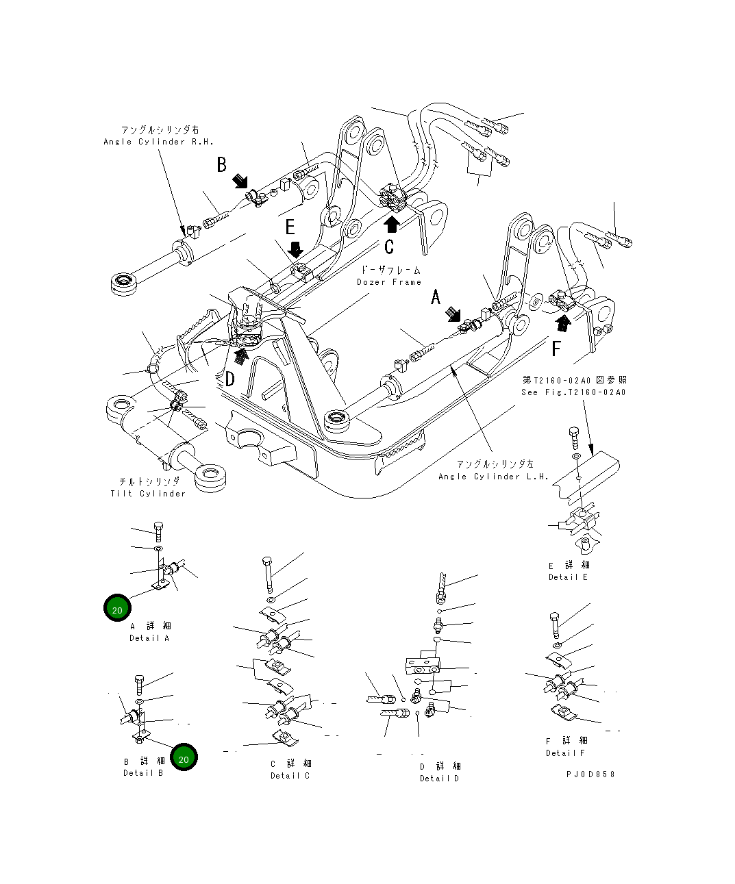 Кронштейн 11Y-62-15870 Komatsu