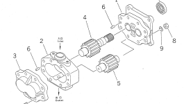 Корпус 07434-71131 Komatsu