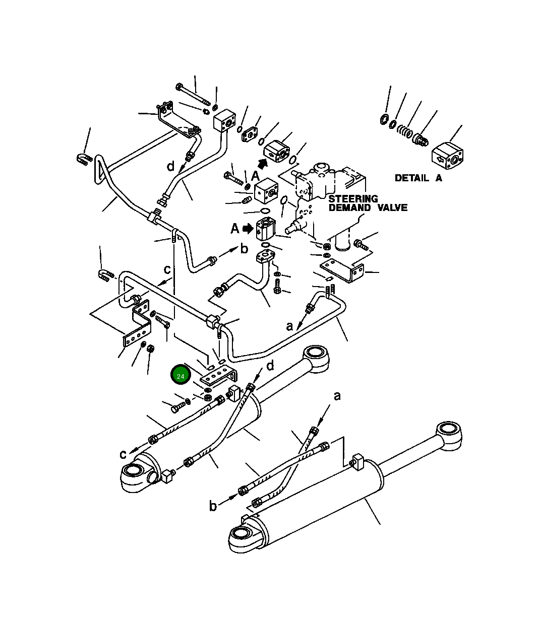 Кронштейн 425-62-11711 Komatsu