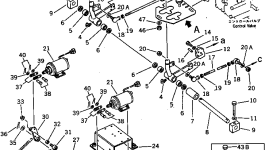 Опора 419-43-18221 Komatsu