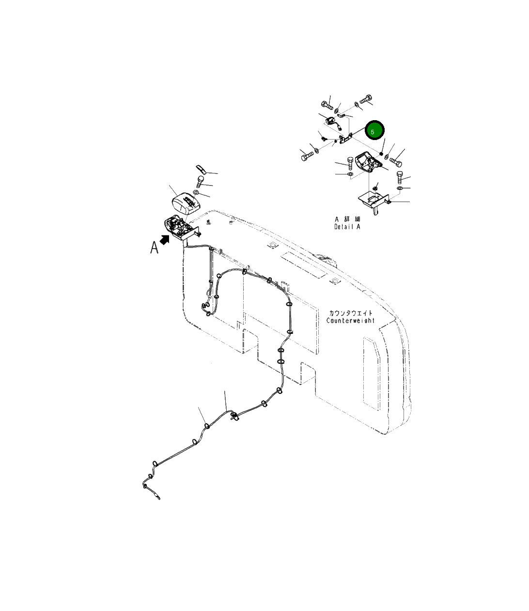 Кронштейн 206-06-31321 Komatsu