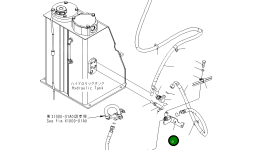 Кронштейн 21W-62-46591 Komatsu