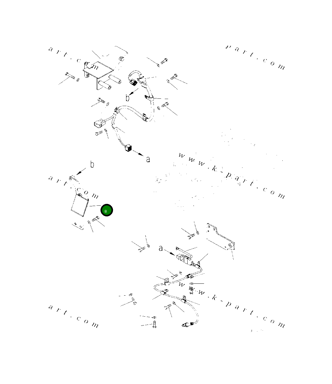 Кронштейн 419-06-61171 Komatsu