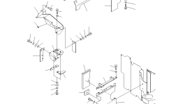 Лист 205-54-31840 Komatsu