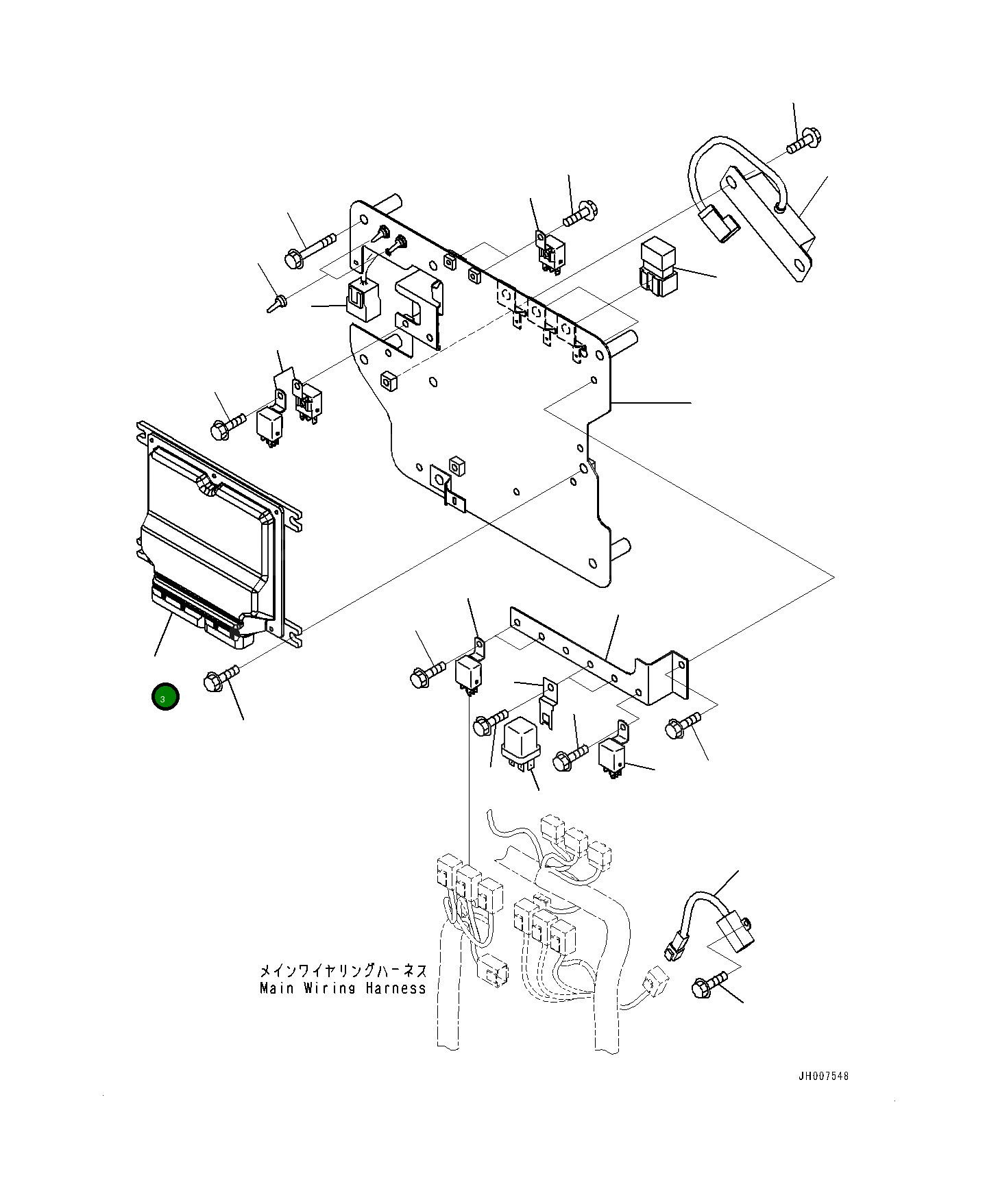 Контроллер 7835454000 Komatsu