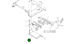 Кронштейн 21N-43-37280 Komatsu