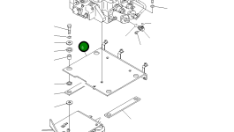 Кронштейн 421-64-33121 Komatsu