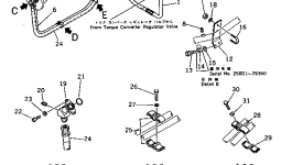 Трубка 154-49-23111 Komatsu