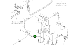 Кронштейн 22U-62-11842 Komatsu