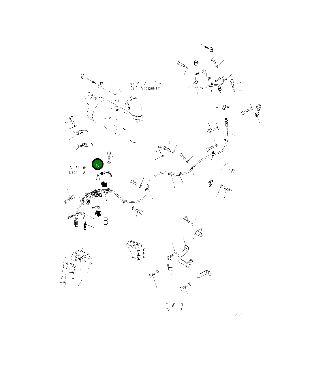 Кронштейн 419-02-62240 Komatsu