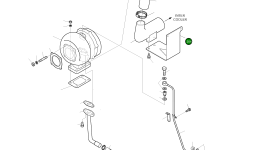 Кронштейн 65.09440-0016 Komatsu