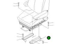 Опора 418-57-31210 Komatsu