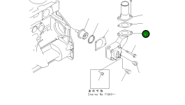 Корпус 6150-22-6410 Komatsu