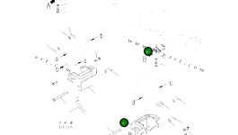 Кронштейн 419-54-64710 Komatsu