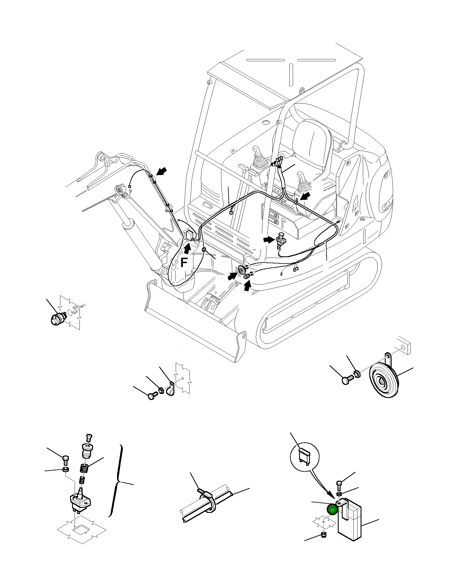 Кронштейн 885411226 Komatsu