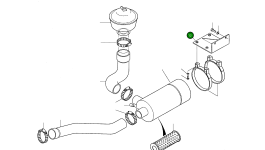 Кронштейн 2195-3644 Komatsu