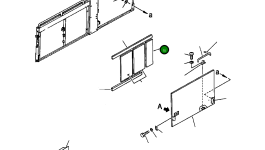 Лист 209-54-54450 Komatsu