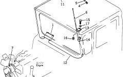 Стойка 566-07-12141 Komatsu
