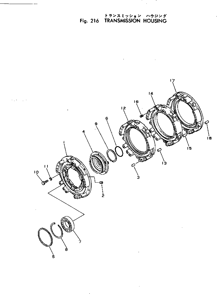 Корпус 287-15-11130 Komatsu