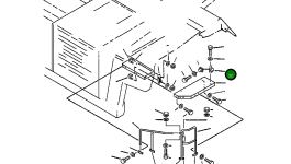 Кронштейн 569-54-61990 Komatsu