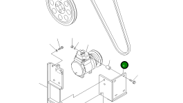 Кронштейн 23A-809-3220 Komatsu