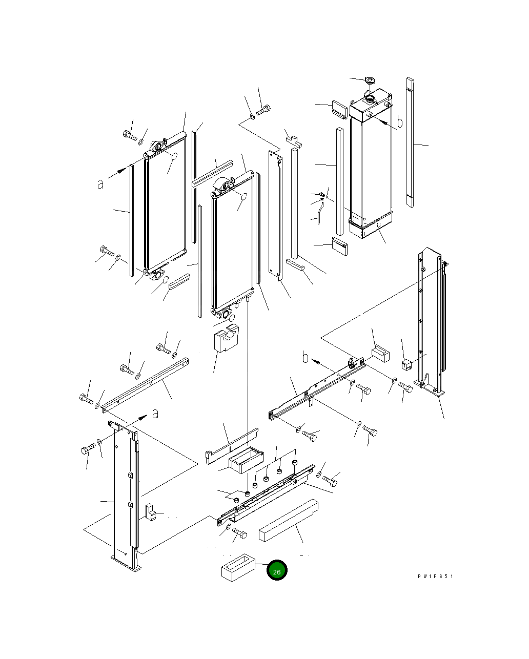 Лист 21K-03-71281 Komatsu