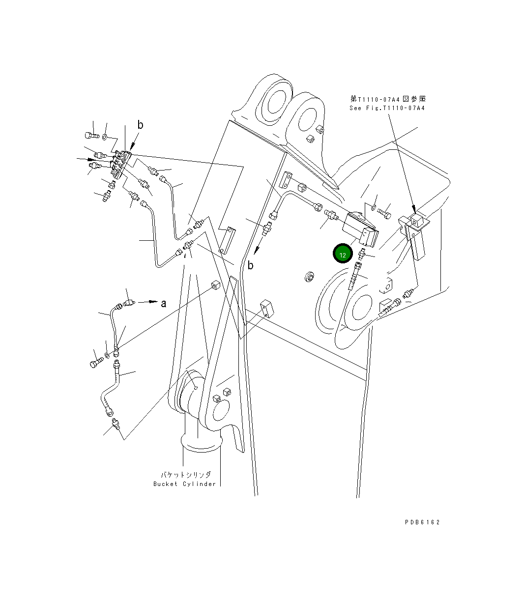 Кронштейн 208-70-65722 Komatsu