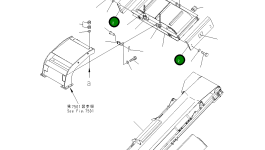Кронштейн 8221-78-2161 Komatsu