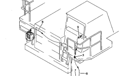 Кронштейн 566-95-14140 Komatsu