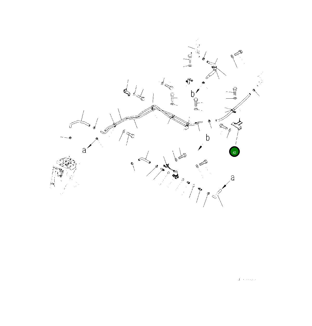Кронштейн 419-02-61271 Komatsu