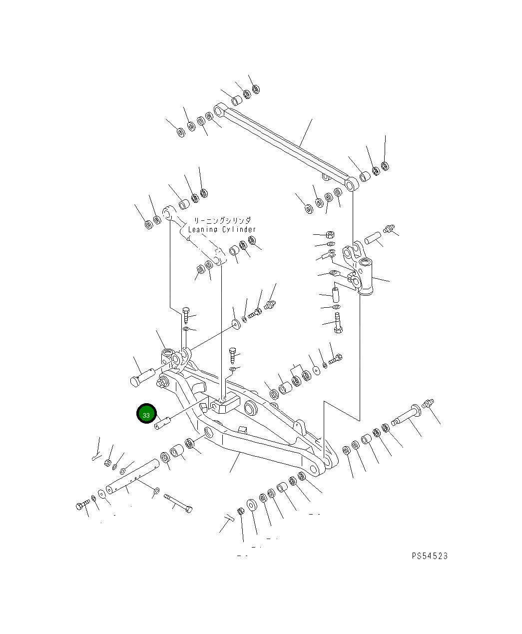 Палец 235-27-11310 Komatsu