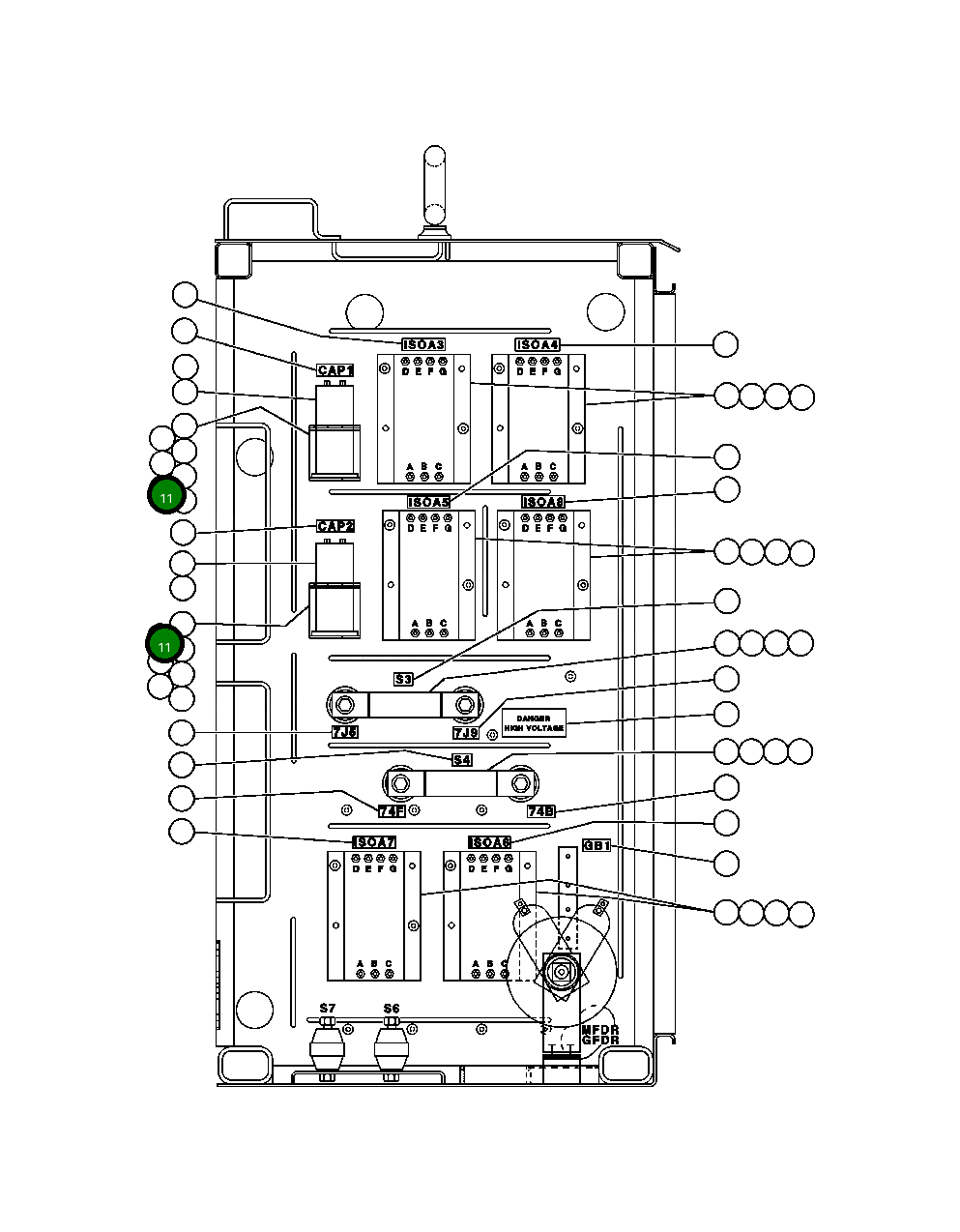 Кронштейн VS8432 Komatsu
