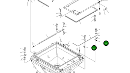 Кронштейн 8288-72-1370 Komatsu