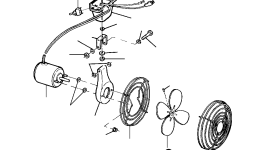 Лопасть вентилятора 1438 237 H1 Komatsu