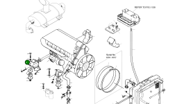 Кронштейн 197-00040A Komatsu