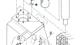 Кронштейн 3070518M1 Komatsu