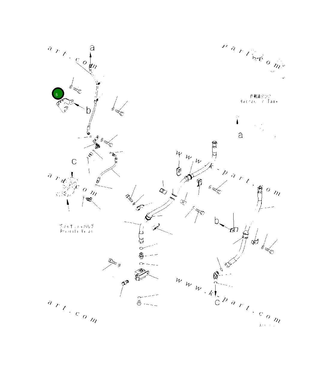 Кронштейн 418-62-62220 Komatsu
