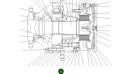 Палец 258-81-54220 Komatsu