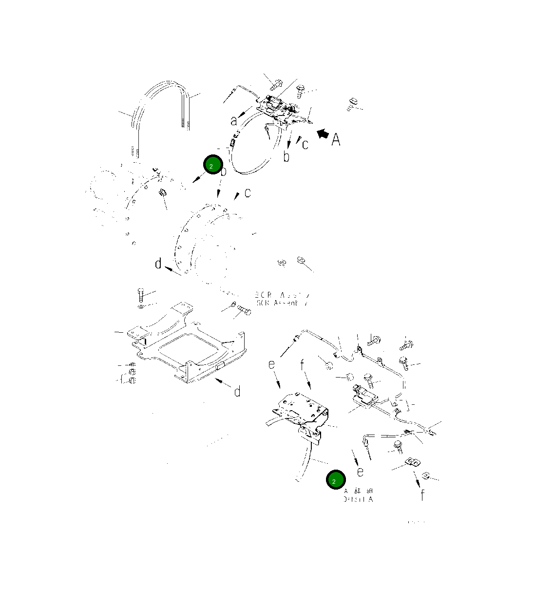 Лента 6527-91-1010 Komatsu