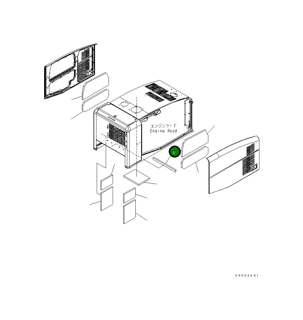 Лист 418-54-33210 Komatsu