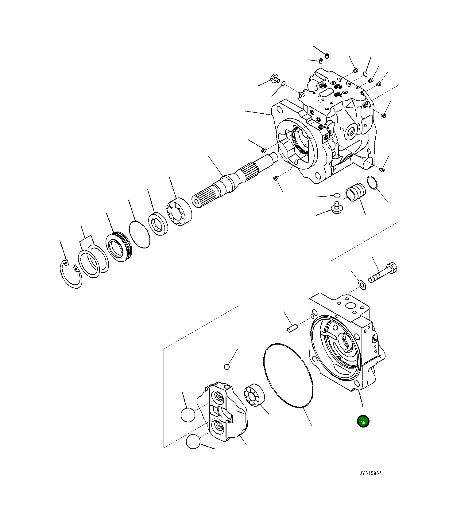 Колпак 708-1W-41650 Komatsu