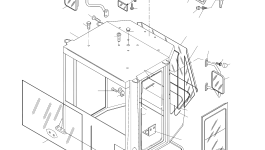 Кронштейн 421-56-H3710 Komatsu
