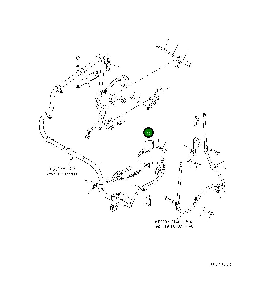 Кронштейн 423-06-42590 Komatsu