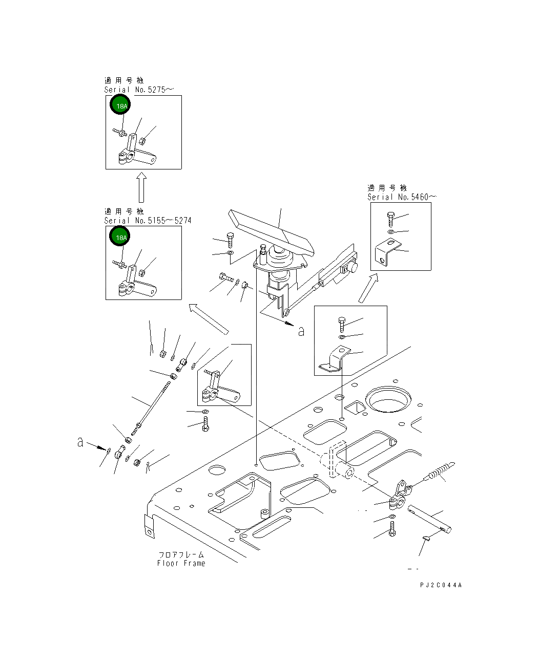 Палец 23D-43-31451 Komatsu