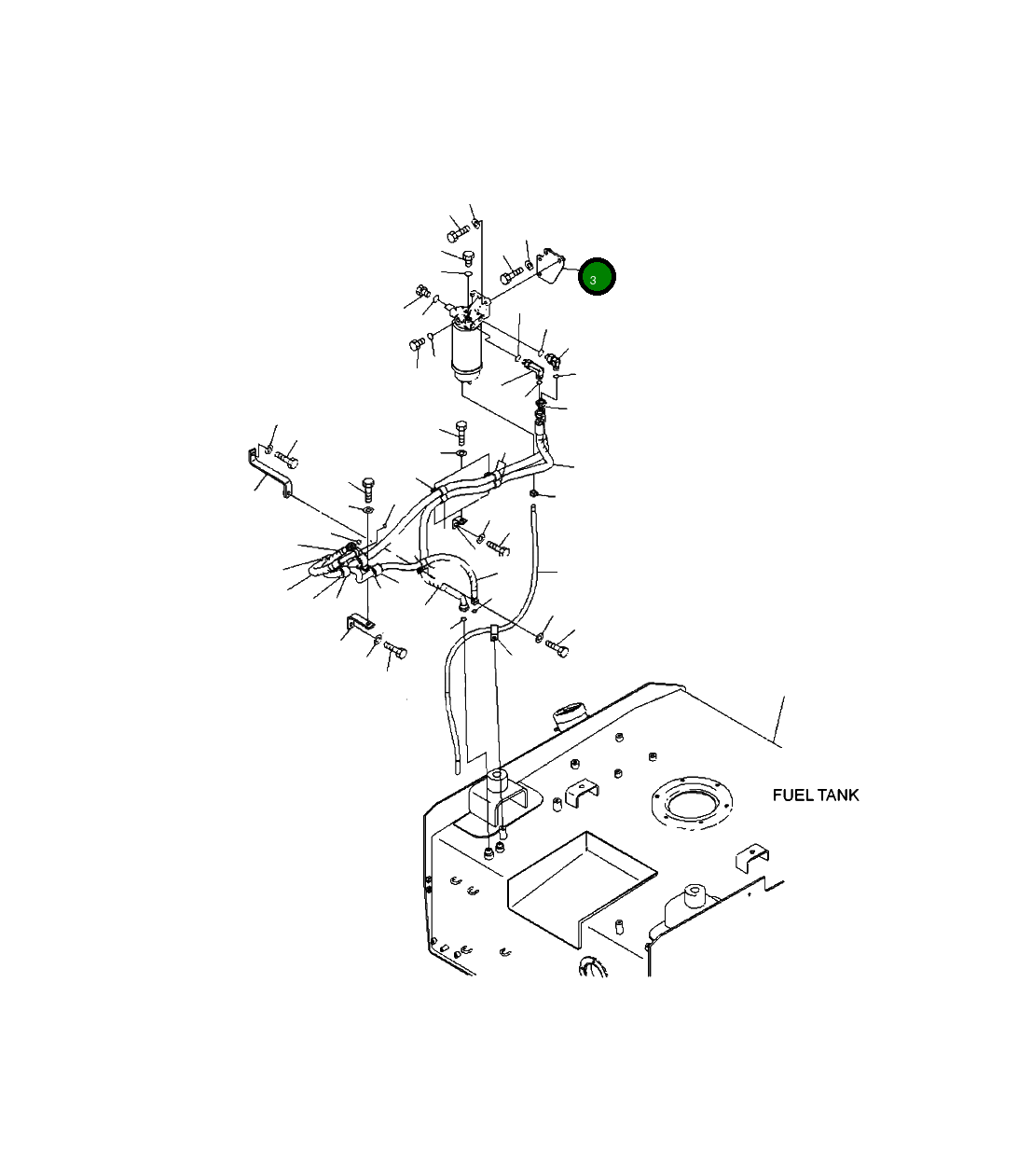 Кронштейн 424-04-41211 Komatsu