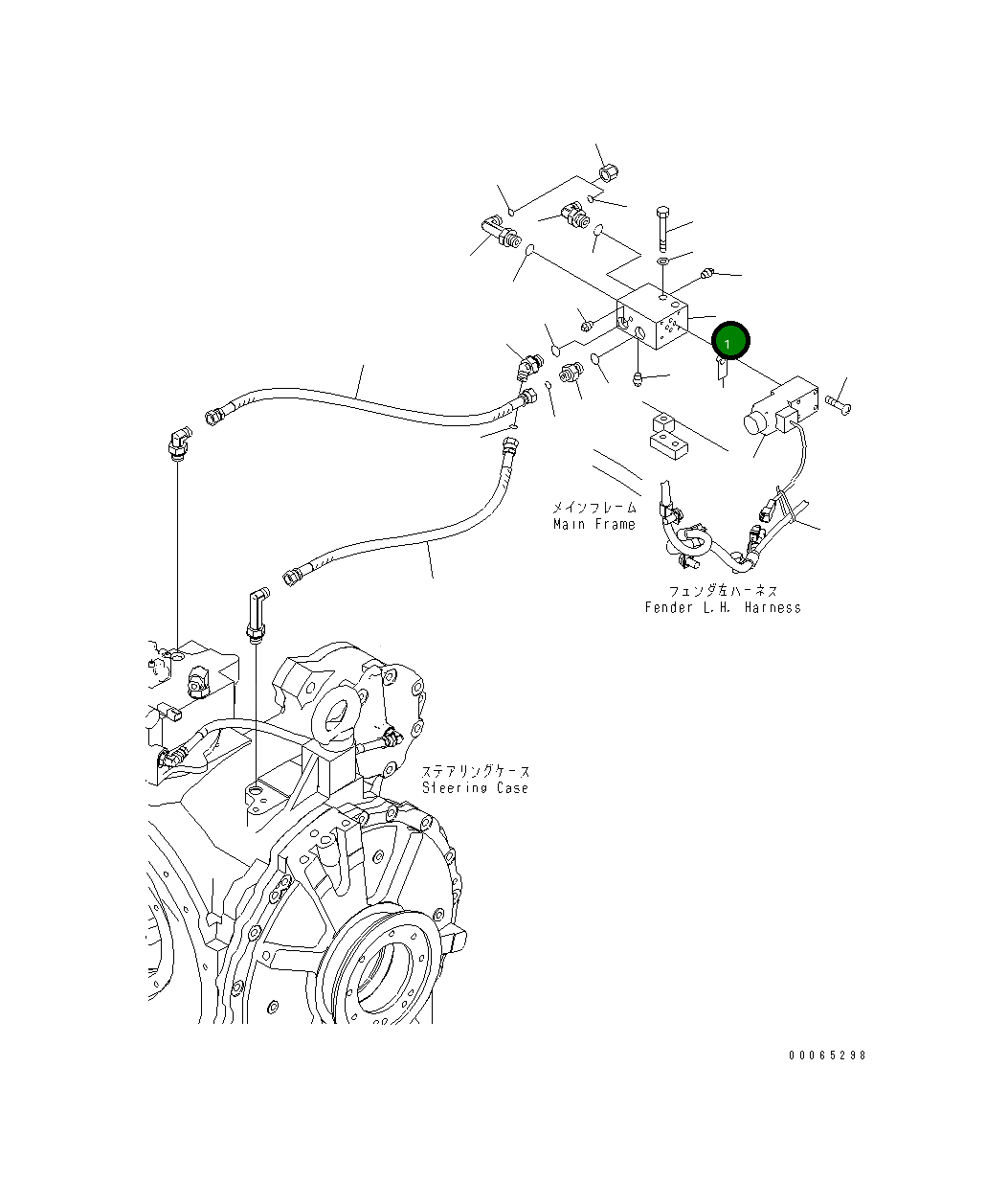 Корпус 17A-79-41310 Komatsu