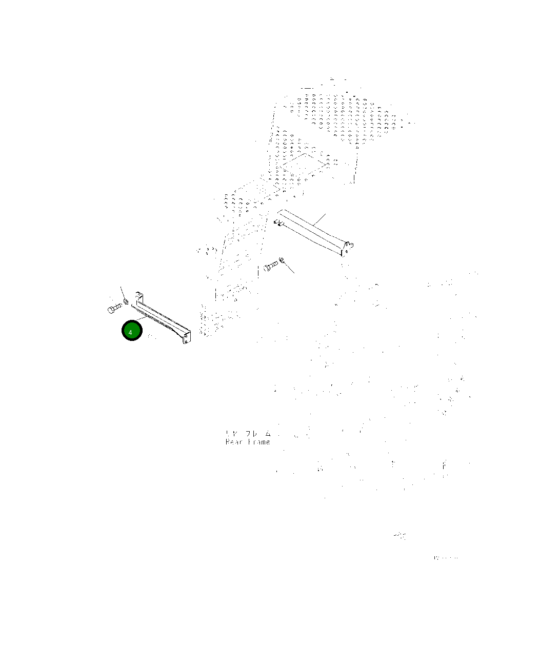 Кронштейн 425-54-51111 Komatsu