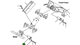 Палец 22P-71-11220 Komatsu